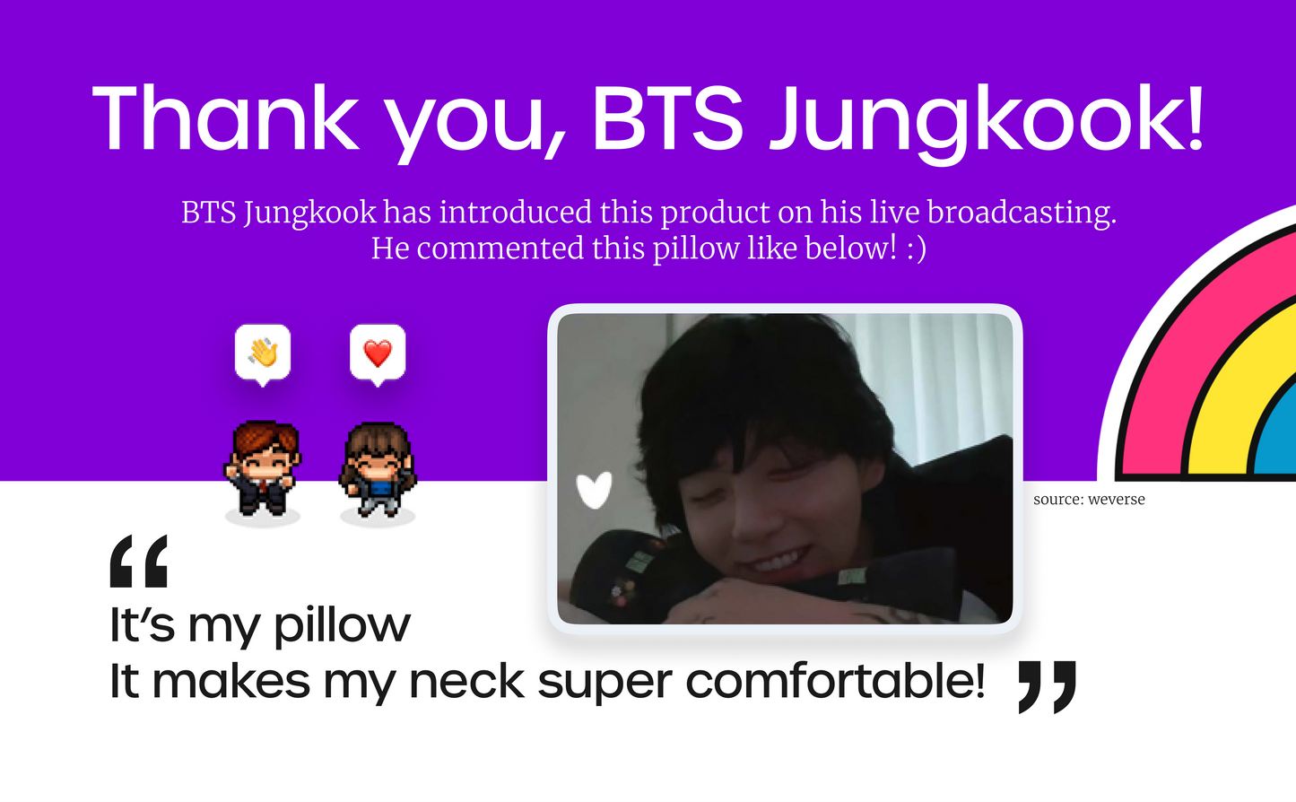 Korean Neck Pillow